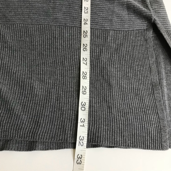 Adrianne Vittadini Gray Tunic Sweater Sz XL - Picture 7 of 8